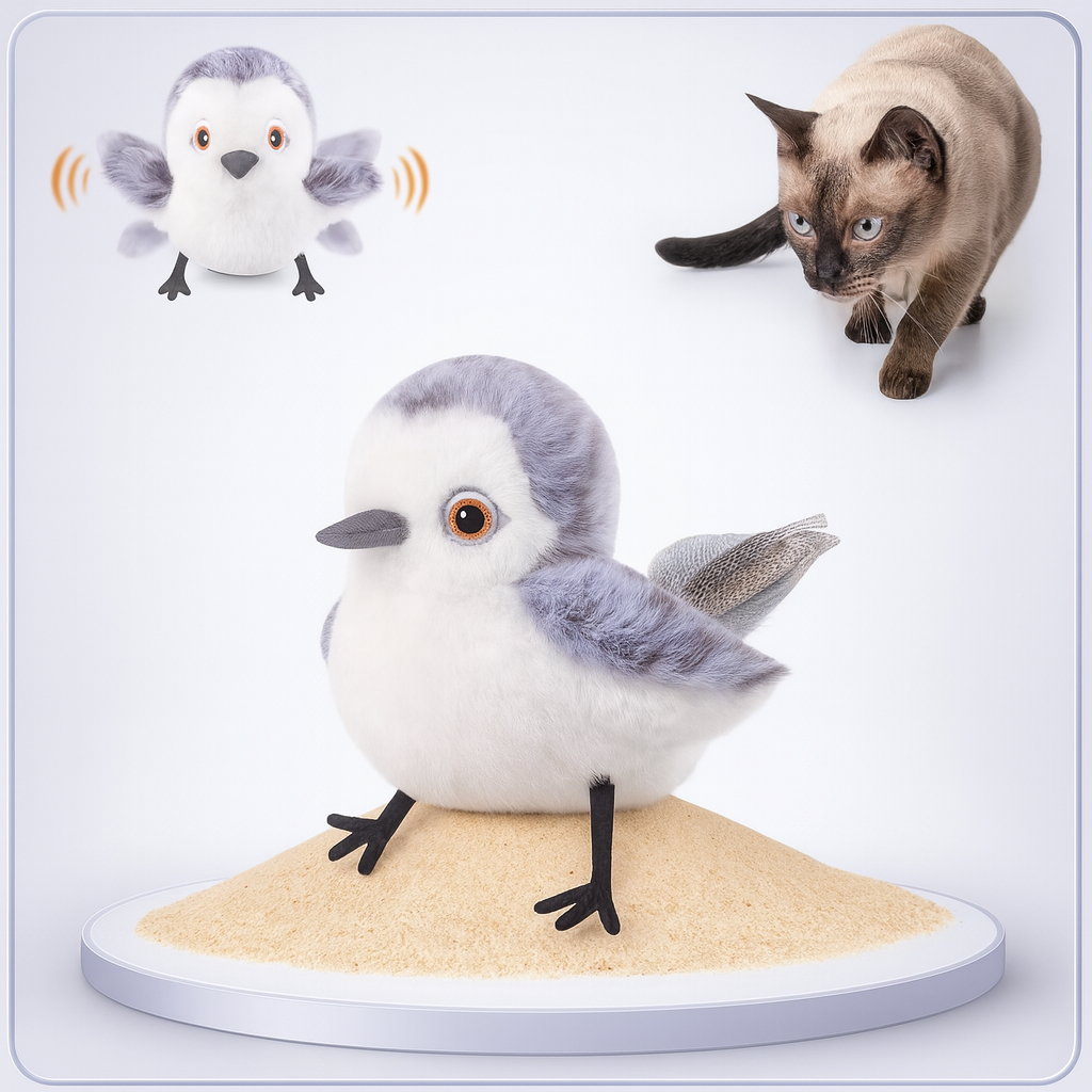 Flapping Bird Cat Toy