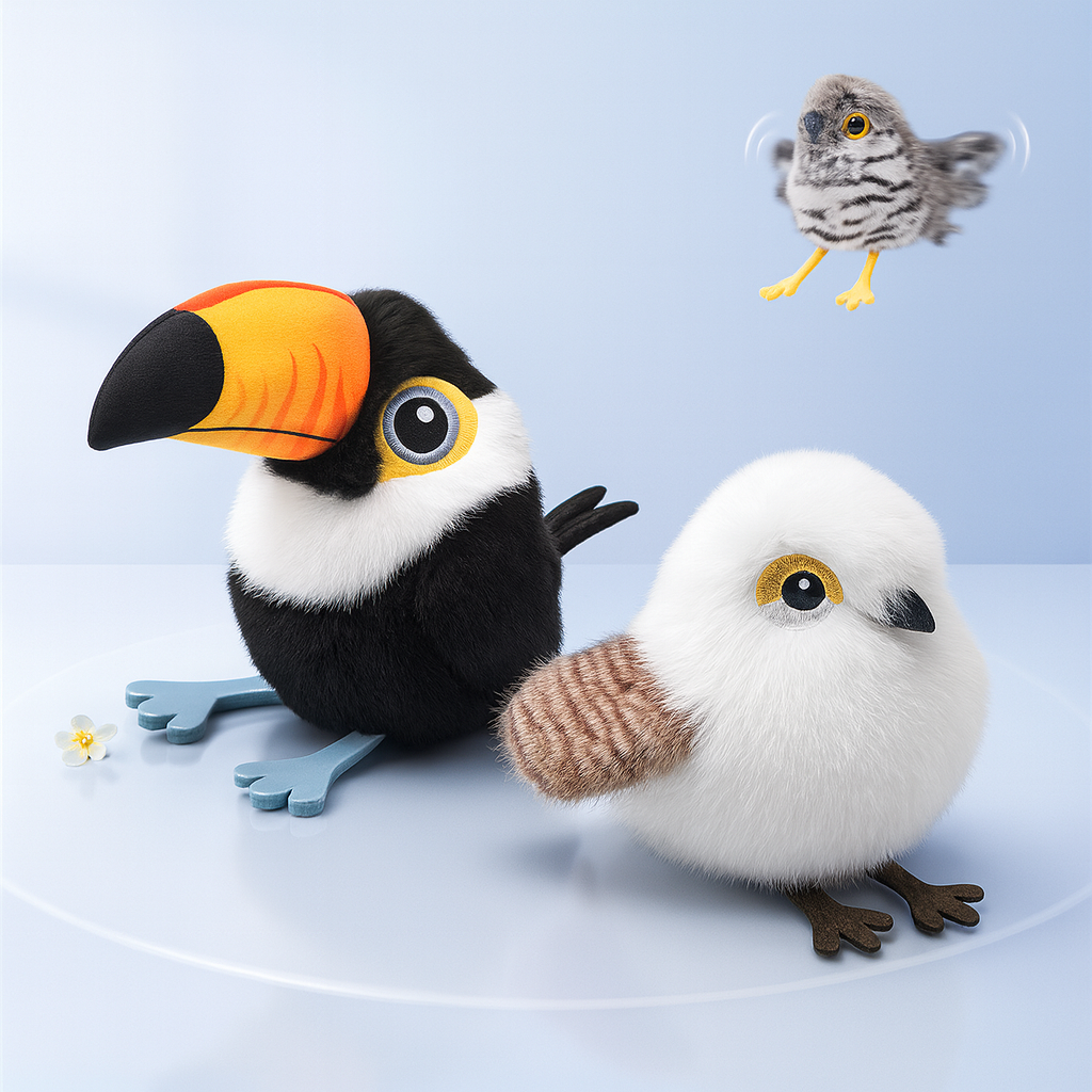 Flapping Bird Cat Toy