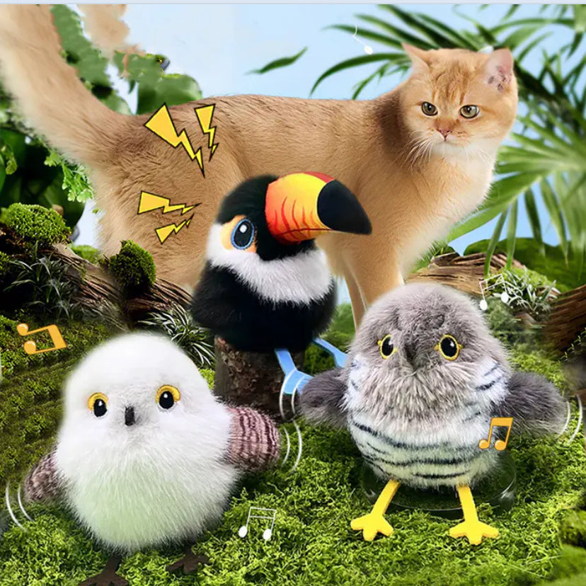 Flapping Bird Cat Toy