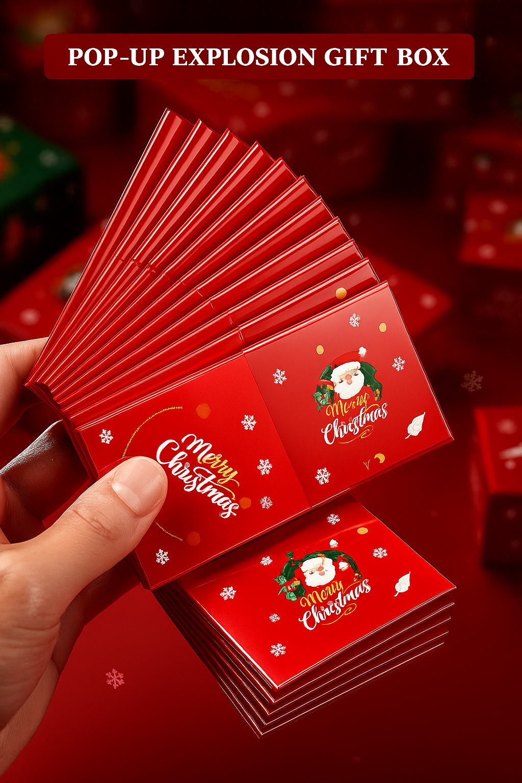 Christmas Bouncing Gift Box