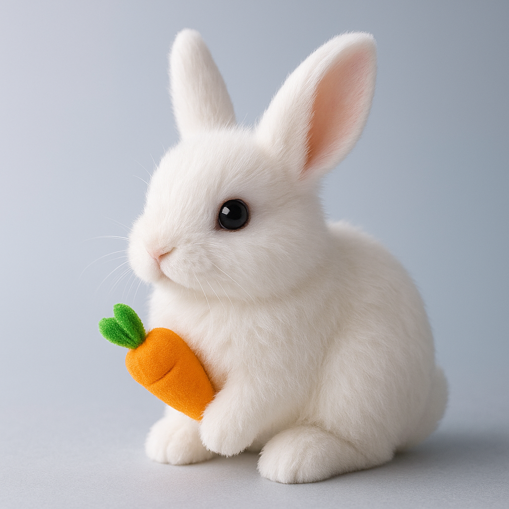 Lifelike Hopping Bunny Toy
