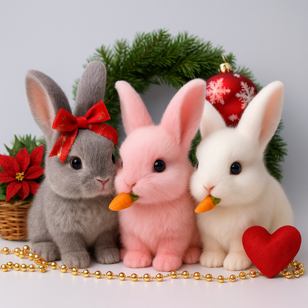 Lifelike Hopping Bunny Toy