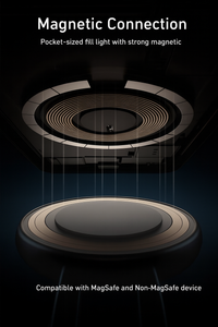 Magnetic Selfie Light with Mirror™