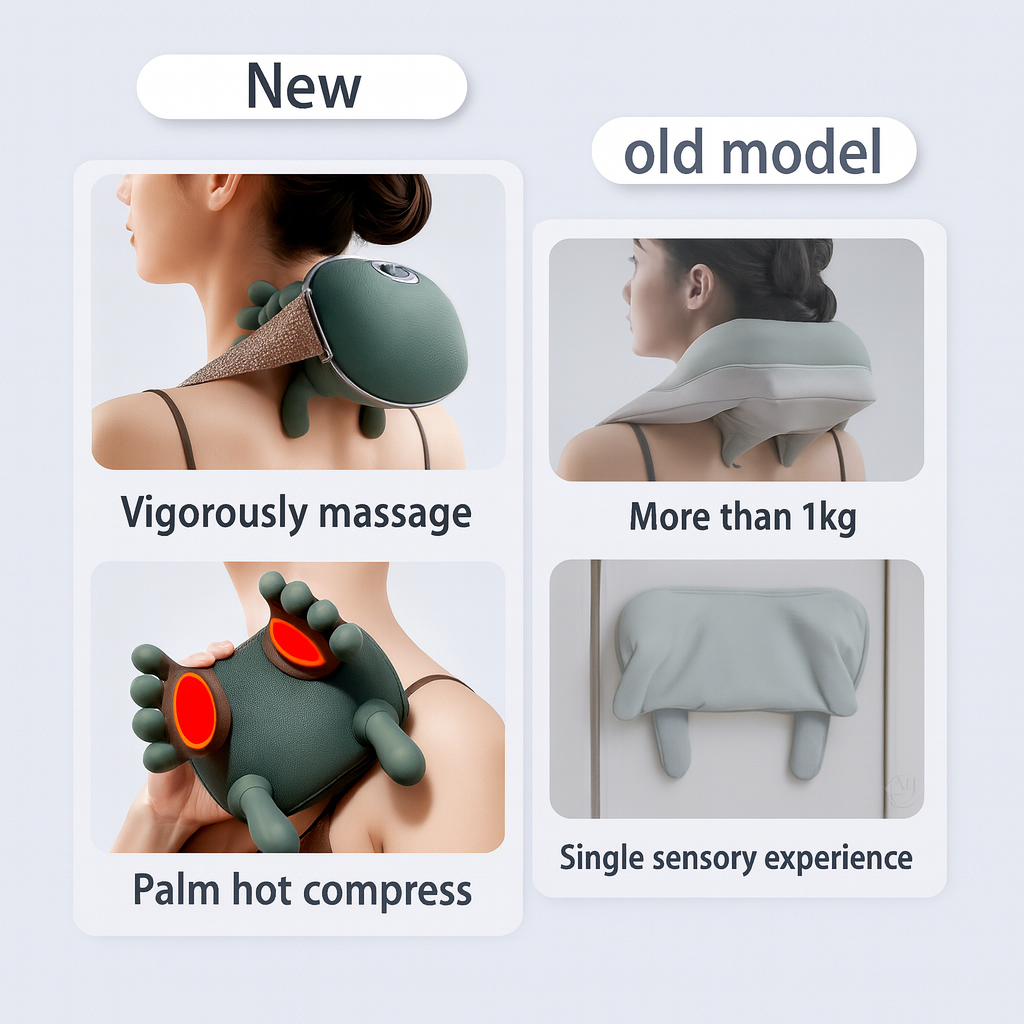 Hand Massager - For Shoulders, Necks, Lower Abdominal