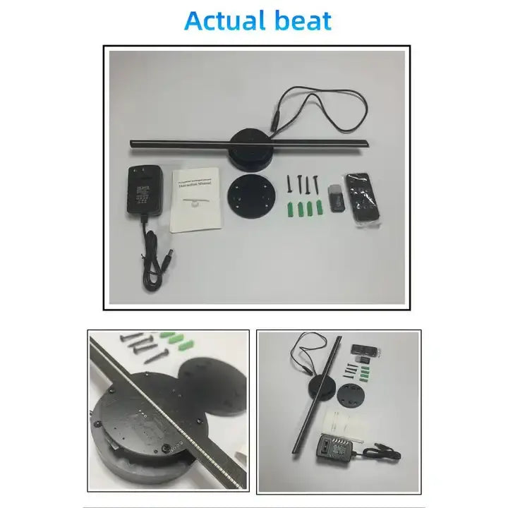 3D Hologram Fan Projector